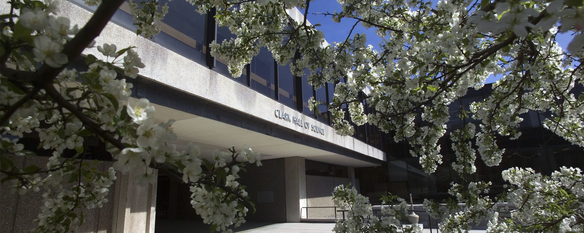 Part of a building with the words 