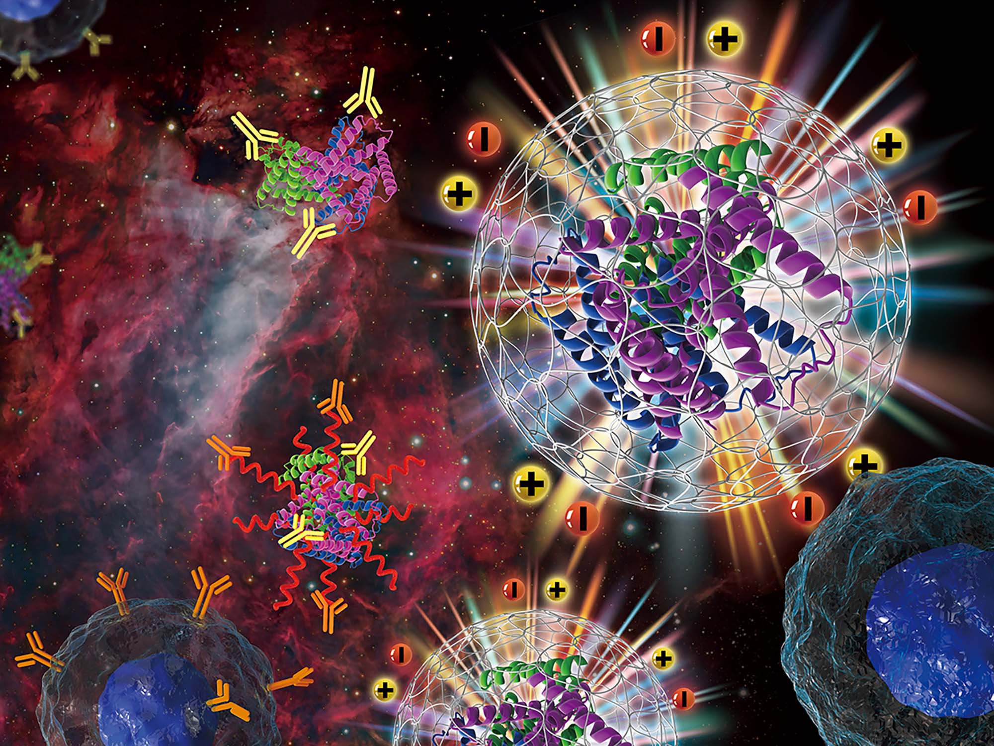 Illustration of zwitterionic material research