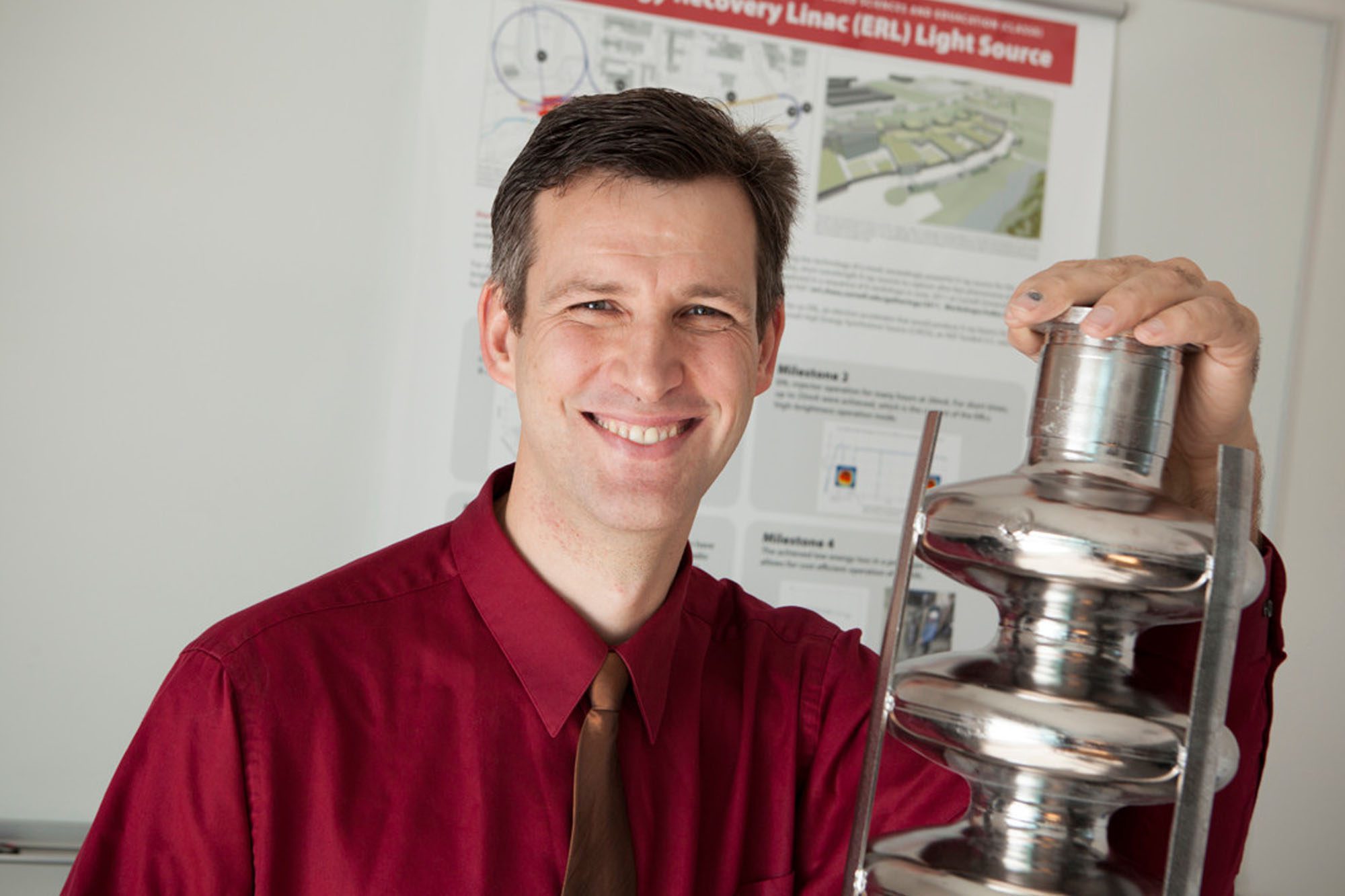 Georg Hoffstaetter, professor of physics (PHYS) and assistant director of the Laboratory for Elementary-Particle Physics (LEPP).