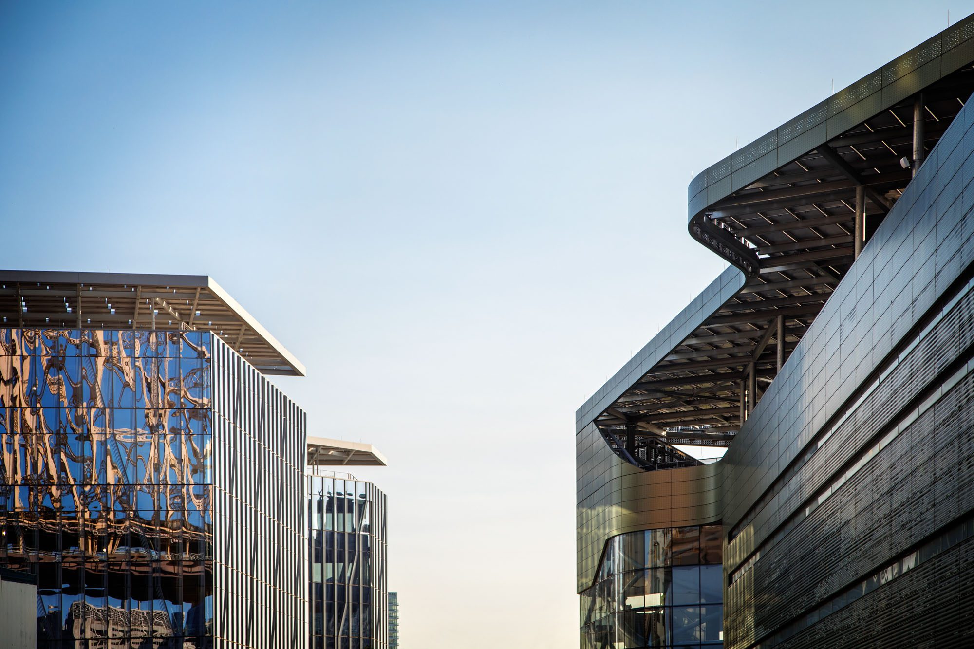 The Bridge and the Bloomberg Center at Cornell Tech
