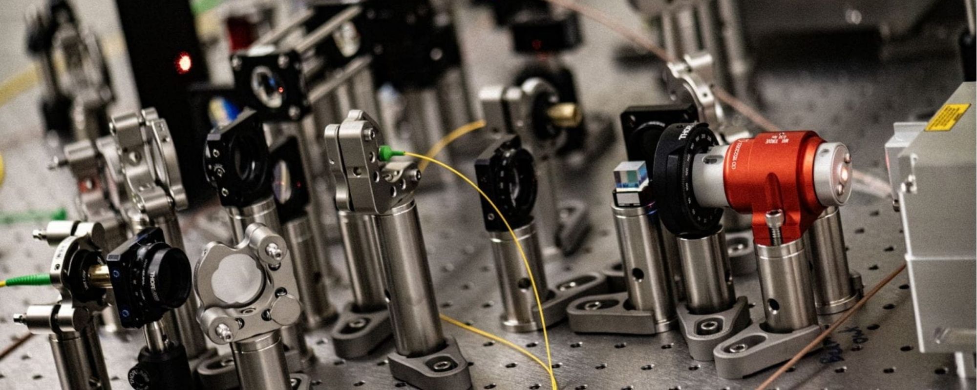 Karan Mehta's Photonics and Quantum Electronics Group lab equipment