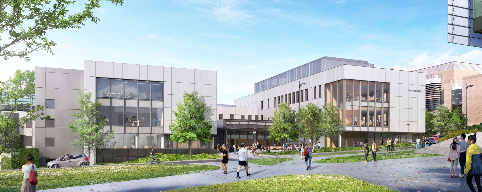 Duffield Hall Expansion Project Rendering