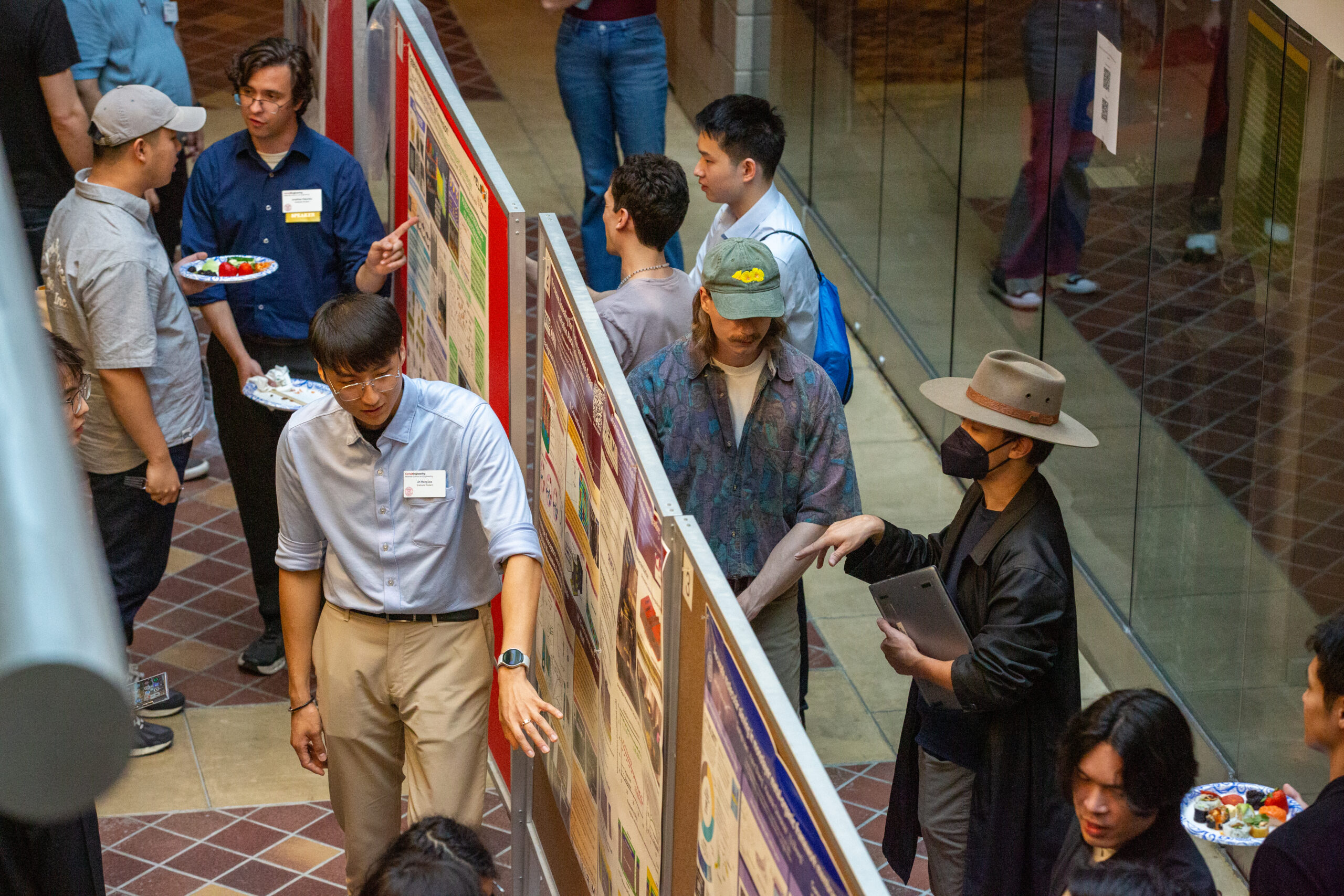 Arial view of the MSE graduate student symposium