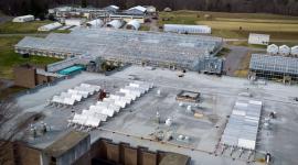 Sustainability efforts shine with new solar collectors